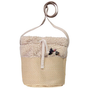 Bolso bandolera combinación materiales niña 