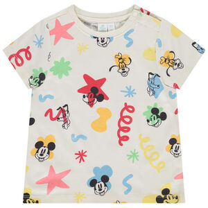 Camiseta de manga corta estampada de Mickey Disney para bebé niño 