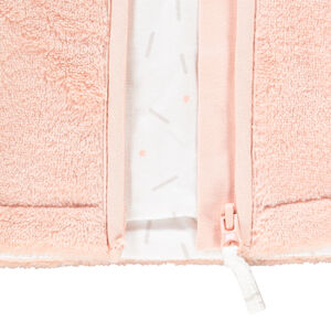 Chaqueta de felpa con capucha para niña bebé 