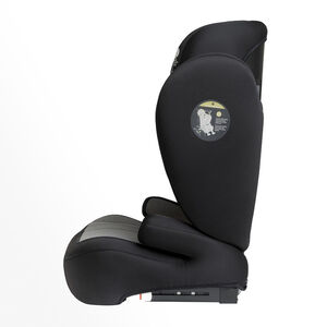 Silla de coche i-Size Isofix 100-150 cm negro/gris 