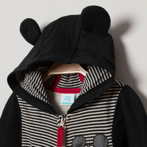 Pelele de punto a rayas con estampado de Mickey Disney 