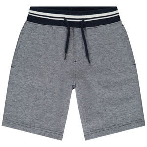 Bermudas de piqué efecto jaspeado para niño 