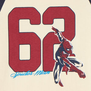 Camiseta de béisbol para niño de mangas largas Spider-Man Marvel 