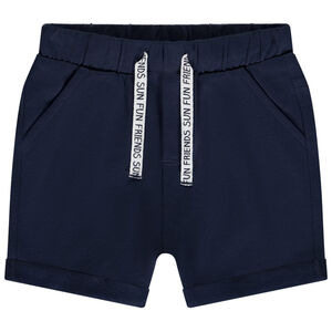 Bermudas de felpa lisa para bebé niño 