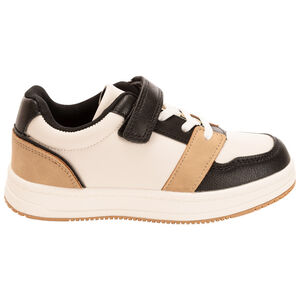 Zapatillas bajas con velcro y cuero sintético para niño 