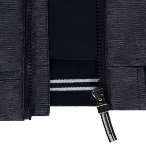 Chubasquero con capucha efecto metálico para niño  Main Chubasquero con capucha efecto metálico para niño