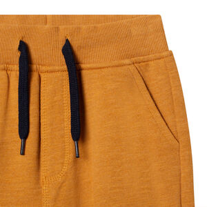 Pantalón de chándal de felpa lisa 