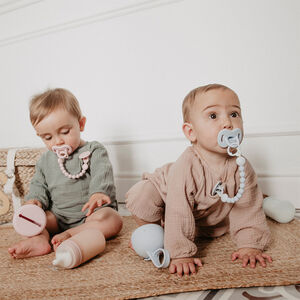 Chupete silicona fisiológico 6-18M Colour Essence Smoothie azul soft 