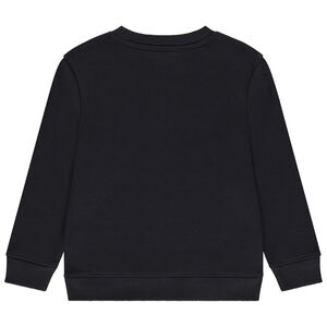 Sudadera de felpa estampada niño 