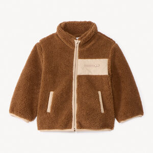 Veste en sherpa doublée micropolaire pour bébé garçon 