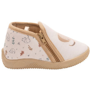 Botines con cremallera y estampado de elefante para bebé niño 