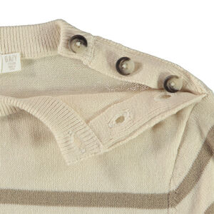 Jersey de rayas con botones para niño 