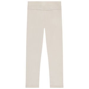 Jeggings de felpa lisos 