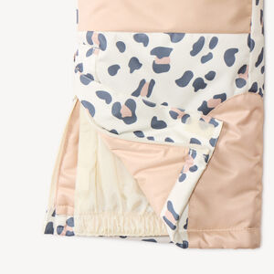 Pantalones de esqui con estampado de animales para niña 