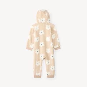Sobrepijama de sherpa con flores y capucha de Minnie Mouse 