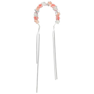 Diadema floral estilo corona de flores para niña 