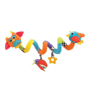 Jouet d'activité spirale pour chariot ANIMAUX DE LA FORET 