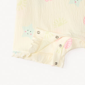 Mono corto estampado playa para niña 