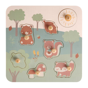 Puzzle de madera 7 piezas Rey de los Bosques 