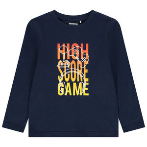 Camiseta de manga larga estampada para niño 