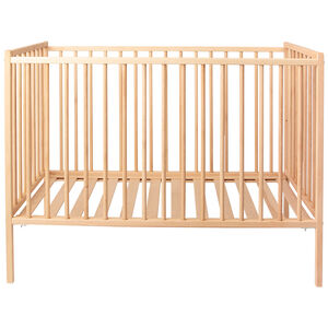 Cuna con barrotes Pocket 2.0 60 x 120 cm - Natural barnizado 