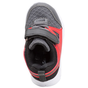 Deportivas de malla bicolor con cordones y velcro 