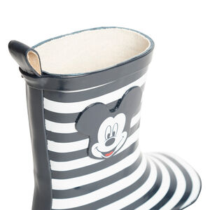 Botas de lluvia a rayas Mickey Disney para niño. 