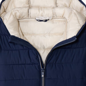 Chaqueta ligera acolchada con capucha para niño 