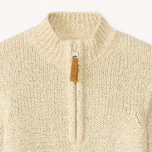 Jersey camionero de punto con efecto neps para bebé niño 