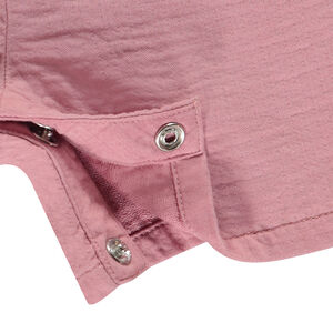 Pelele corto con volantes para niña bebé 