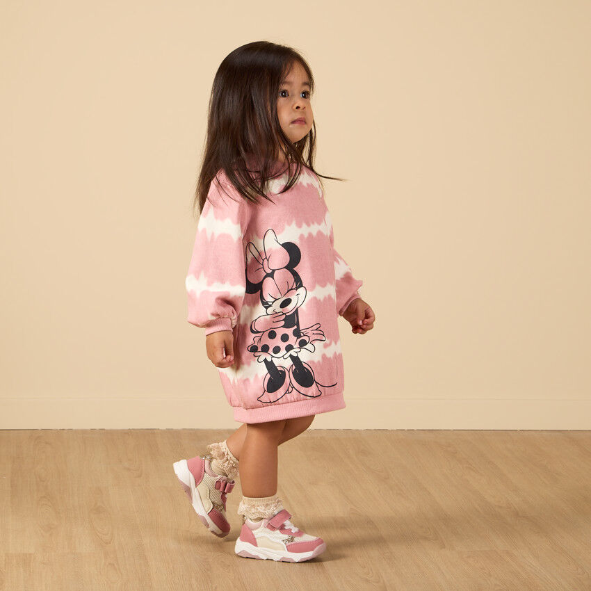 Moda bebe nina Vestido manga larga vestido bordado vestido de rayas de 3 a 36 mois Orchestra