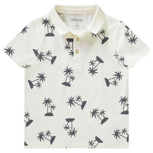 Polo manga corta estampado fantasía niño 