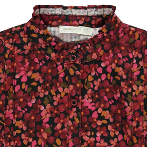 Túnica de manga larga con estampado floral para niña 