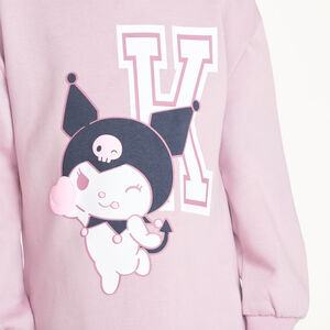 Ropa de estilo sudadera para niña Kuromi Hello Kitty 