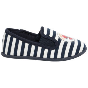 Pack de 2 patucos rayados con estampado de Spiderman para niño. 