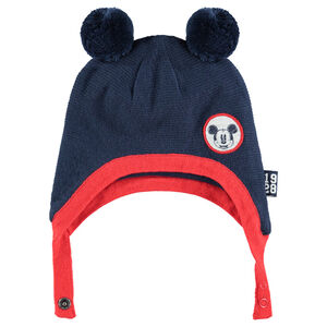 Gorro peruano de punto con borlas y parche de Disney Mickey 