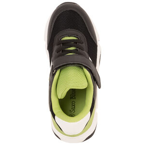 Zapatillas deportivas con cordones elásticos y velcro para niño 