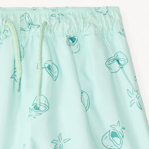 Bañador estampado de coco niño 
