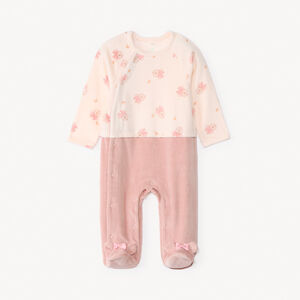 Dors-bien en velours bicolore Minnie Disney pour bébé fille 