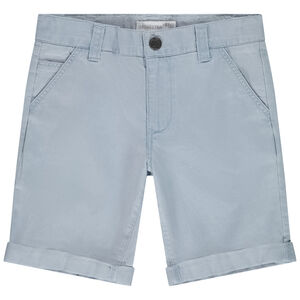 Bermudas lisas de tela fantasía para niño 