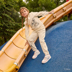 Pantalón jogging de felpa con estampado Stitch Disney para niña 