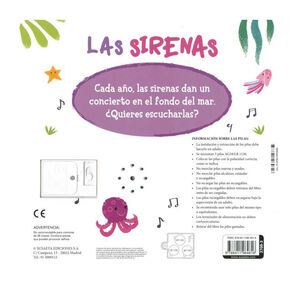 Libro con sonidos Las sirenas +36M 
