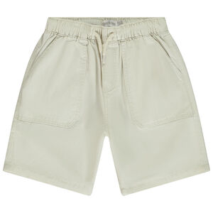 Bermudas lisas de tela para niño 