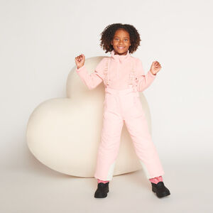 Sweat polaire de ski uni pour fille  Main Sweat polaire de ski uni pour fille