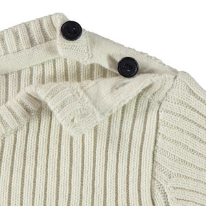 Jersey de punto acanalado y rayas para bebé niño 