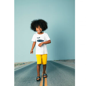 Conjunto de playa camiseta y short para niño 