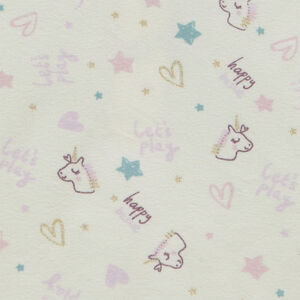 Peto + camiseta print unicornios para bebé niña 