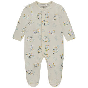 Pelele estampado animales salvajes para bebé niño 