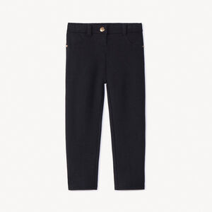 Jeggings de felpa lisa para bebé niña  Main Jeggings de felpa lisa para bebé niña