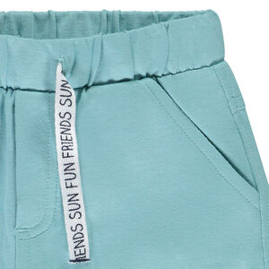 Bermudas de felpa lisa para bebé niño 